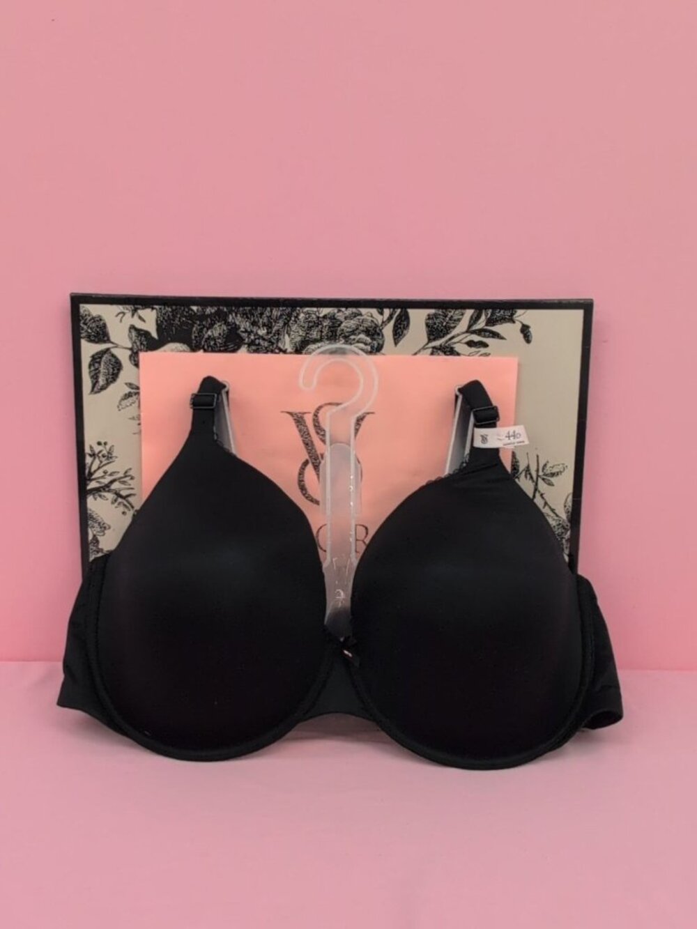 Victoria Secret Lightly Lined Underwired Full Coverage Bra 44D Black